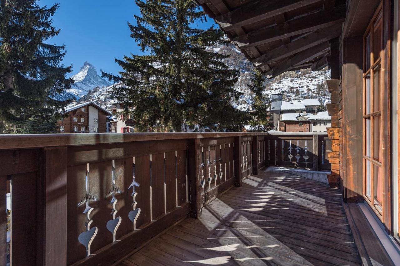 Village Apartment With Matterhorn View เซอร์แมท ภายนอก รูปภาพ