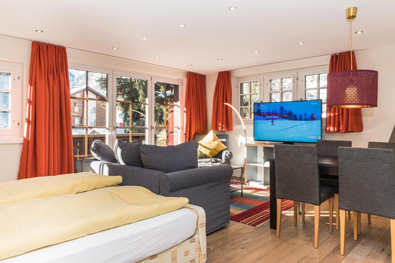 Village Apartment With Matterhorn View เซอร์แมท ภายนอก รูปภาพ