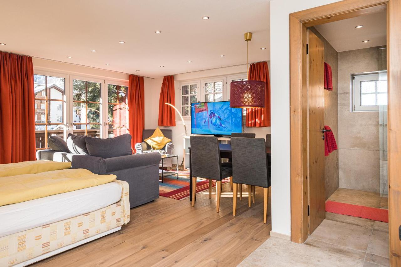 Village Apartment With Matterhorn View เซอร์แมท ภายนอก รูปภาพ